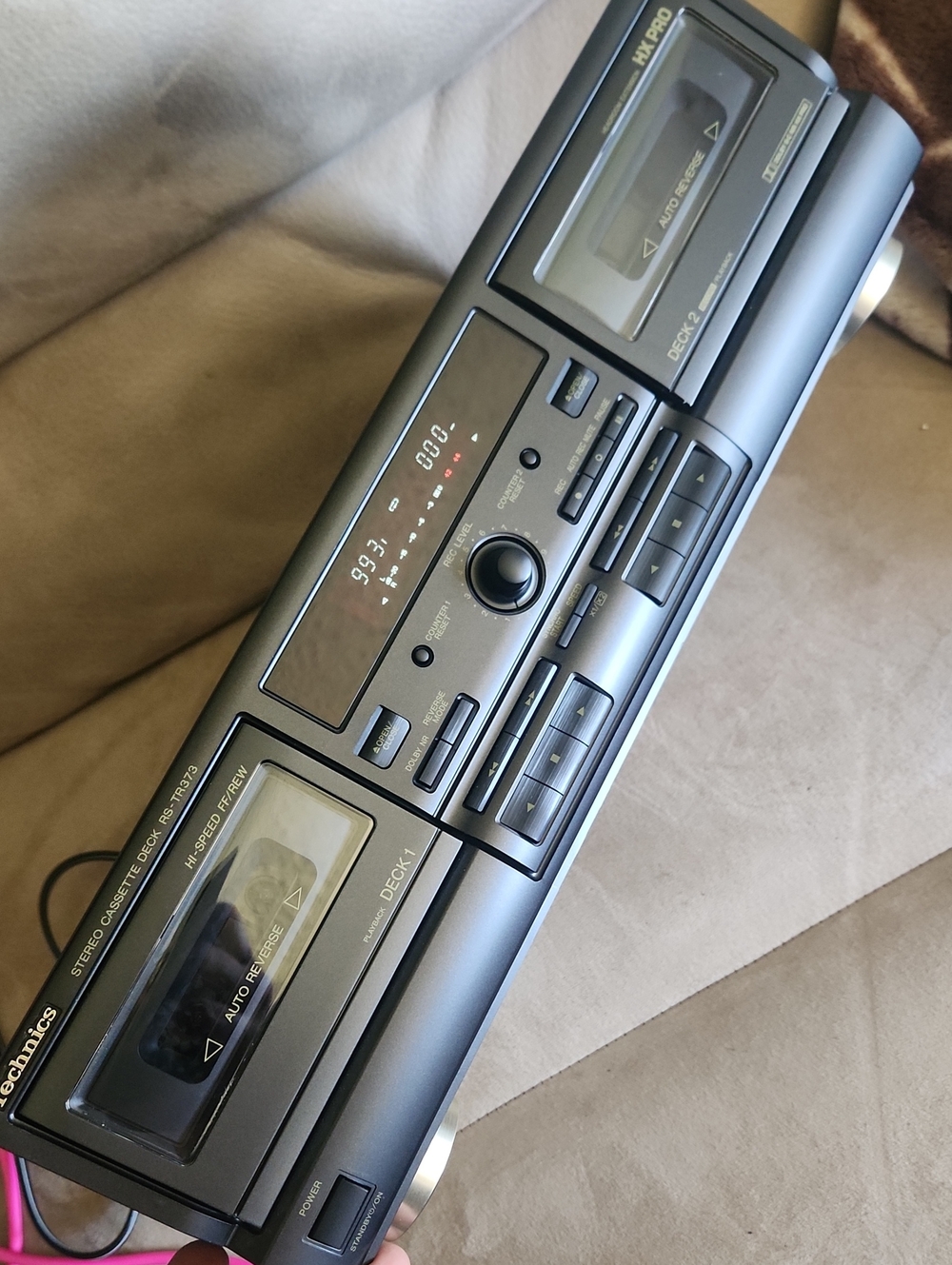Technics Dual Cassette. RS-TR373 . New.. No Remote